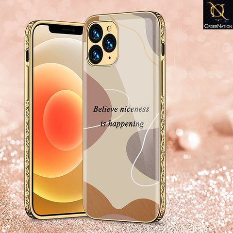 iPhone 11 Pro Max Cover - Happy Series - Premium Electroplated Shutterproof Case Soft Silicon Borders Case