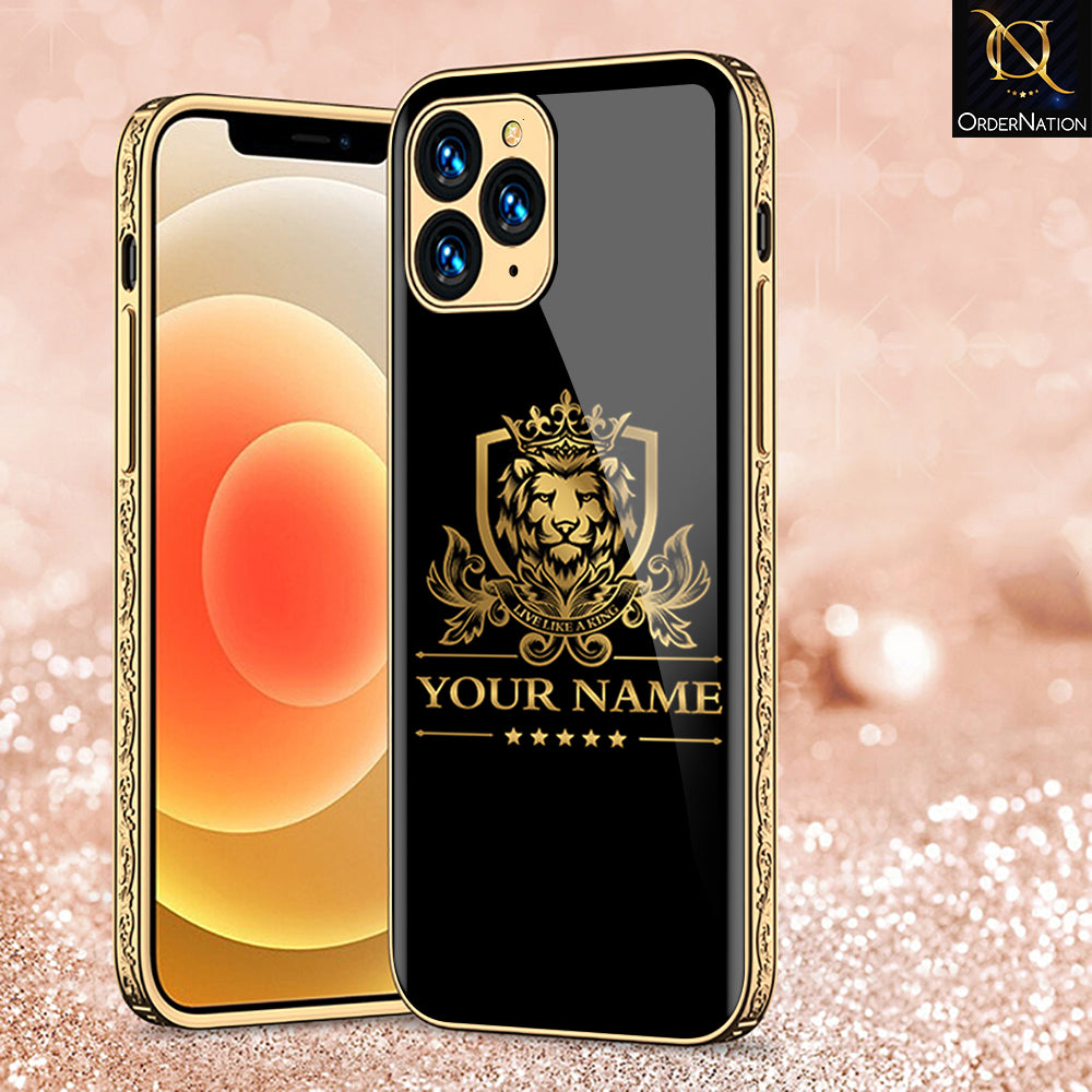 iPhone 11 Pro Max Cover - Gold Series - Premium Electroplated Shutterproof Case Soft Silicon Borders Case