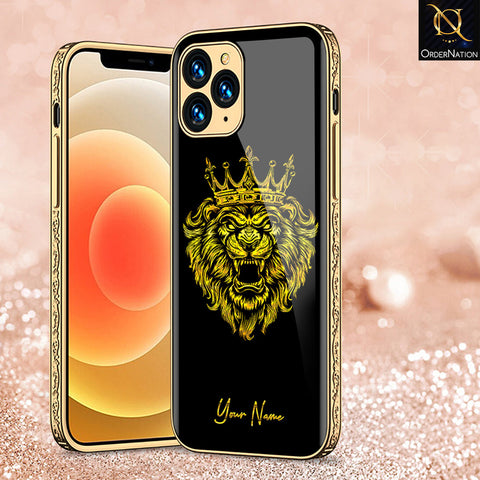 iPhone 11 Pro Max Cover - Gold Series - Premium Electroplated Shutterproof Case Soft Silicon Borders Case