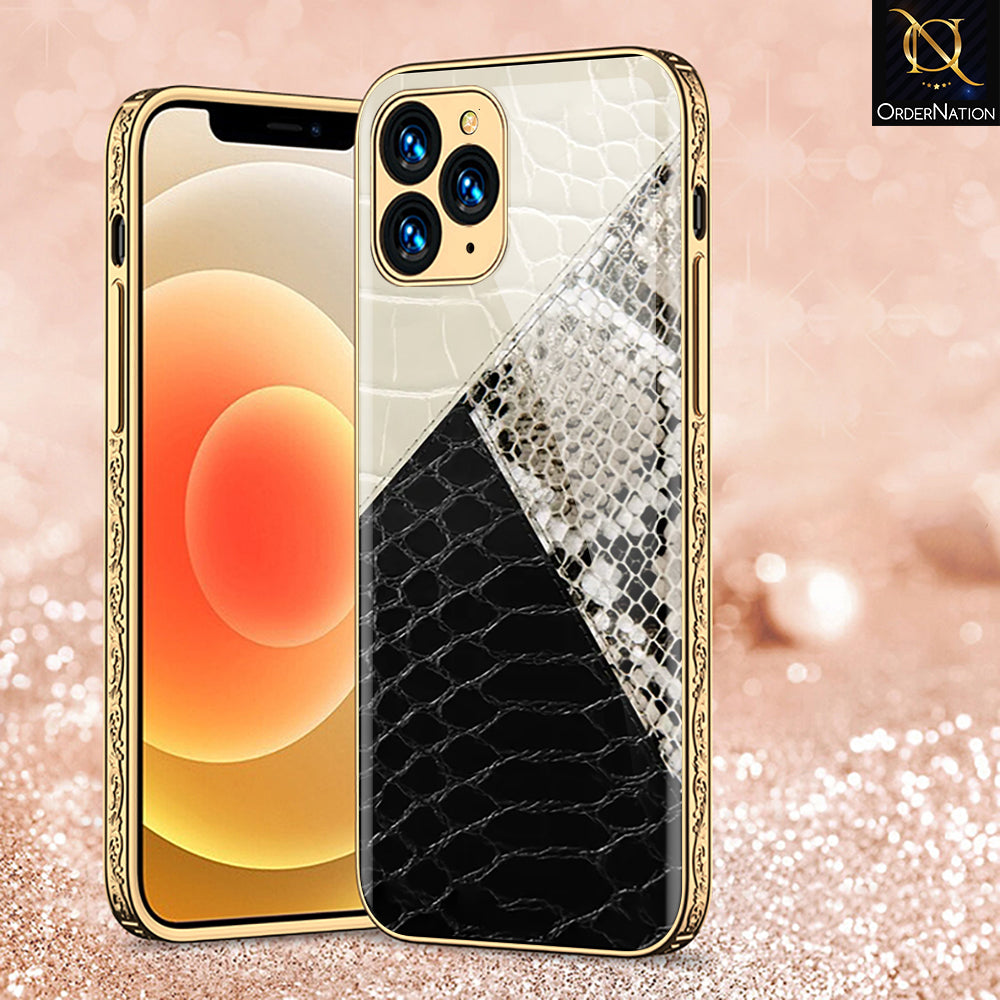 iPhone 12 Pro Cover - Printed Skins Series - Premium Electroplated Shutterproof Case Soft Silicon Borders Case