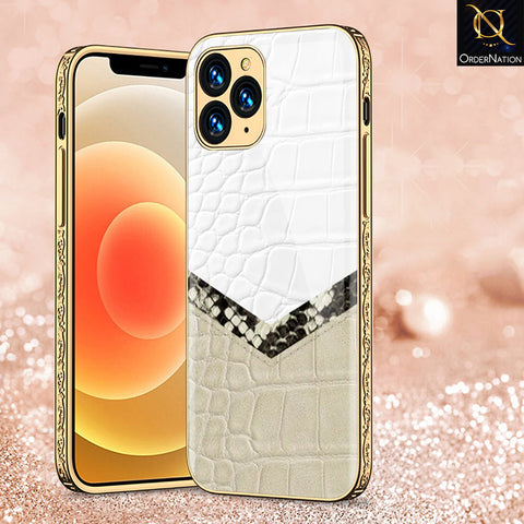 iPhone 11 Pro Cover - Printed Skins Series - Premium Electroplated Shutterproof Case Soft Silicon Borders Case