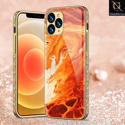 iPhone 11 Pro Cover - Mystic Marble Series - Premium Electroplated Shutterproof Case Soft Silicon Borders Case