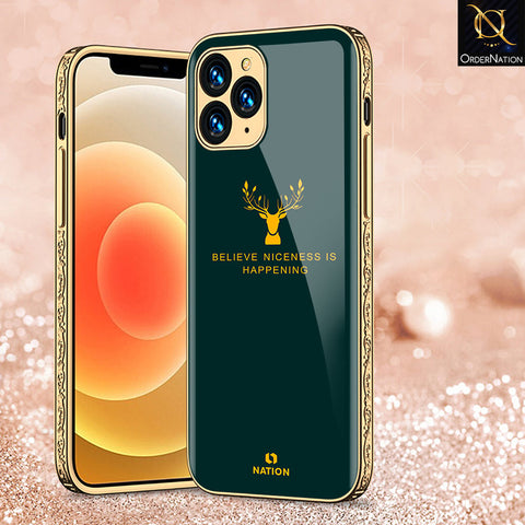 iPhone 11 Pro Cover - Nice Series - Premium Electroplated Shutterproof Case Soft Silicon Borders Case