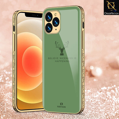 iPhone 11 Pro Cover - Nice Series - Premium Electroplated Shutterproof Case Soft Silicon Borders Case