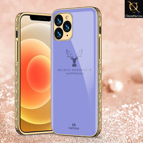 iPhone 11 Pro Cover - Nice Series - Premium Electroplated Shutterproof Case Soft Silicon Borders Case