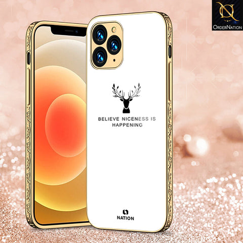 iPhone 11 Pro Cover - Nice Series - Premium Electroplated Shutterproof Case Soft Silicon Borders Case