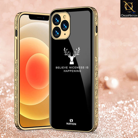 iPhone 11 Pro Cover - Nice Series - Premium Electroplated Shutterproof Case Soft Silicon Borders Case