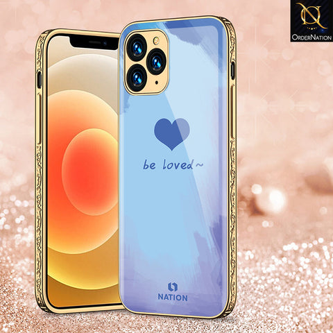 iPhone 11 Pro Max Cover - Onation Heart Series - Premium Electroplated Shutterproof Case Soft Silicon Borders Case