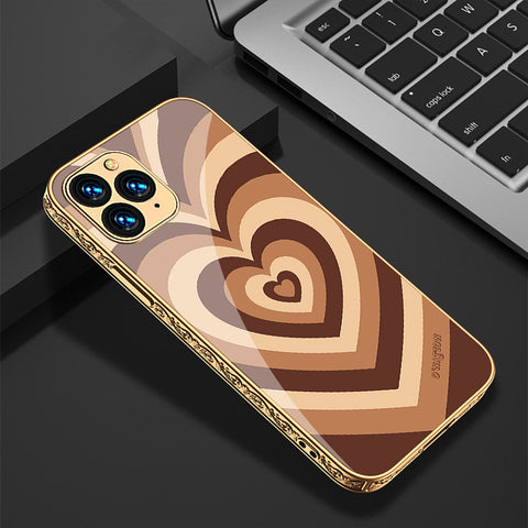 iPhone 11 Pro Max Cover - O'Nation Heartbeat Series - Premium Electroplated Shutterproof Case Soft Silicon Borders Case