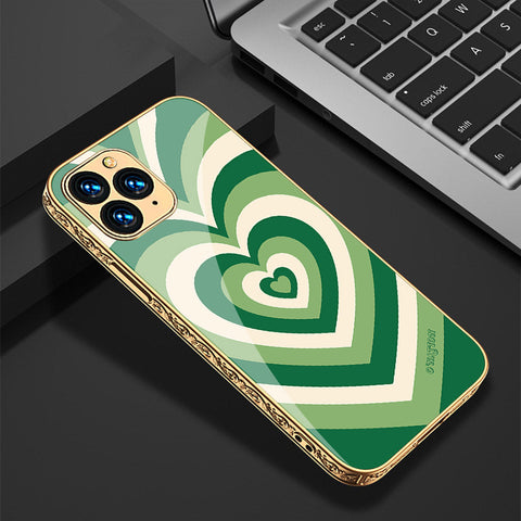 iPhone 12 Pro Cover - O'Nation Heartbeat Series - Premium Electroplated Shutterproof Case Soft Silicon Borders Case