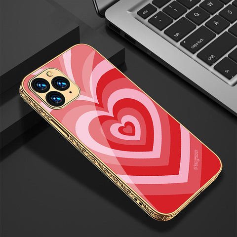 iPhone 12 Pro Cover - O'Nation Heartbeat Series - Premium Electroplated Shutterproof Case Soft Silicon Borders Case