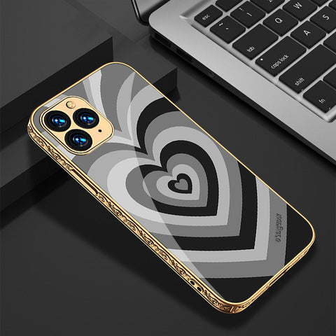 iPhone 12 Pro Cover - O'Nation Heartbeat Series - Premium Electroplated Shutterproof Case Soft Silicon Borders Case