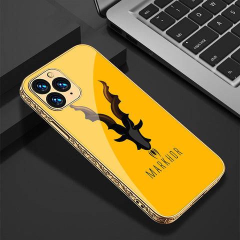 iPhone 11 Pro Cover - Markhor Series - Premium Electroplated Shutterproof Case Soft Silicon Borders Case