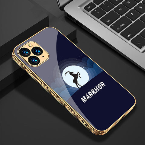 iPhone 11 Pro Max Cover - Markhor Series - Premium Electroplated Shutterproof Case Soft Silicon Borders Case