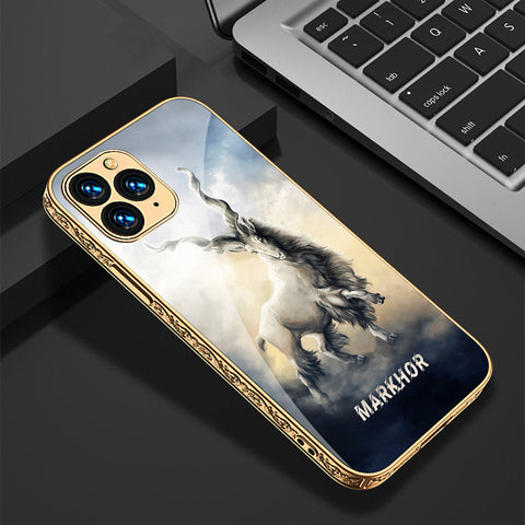 iPhone 11 Pro Cover - Markhor Series - Premium Electroplated Shutterproof Case Soft Silicon Borders Case