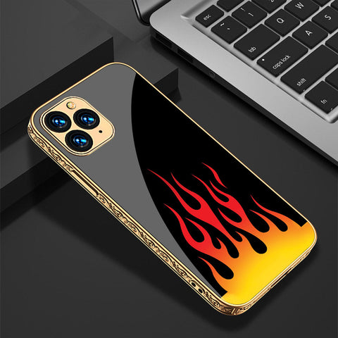 iPhone 11 Pro Max Cover - Stellar Series - Premium Electroplated Shutterproof Case Soft Silicon Borders Case