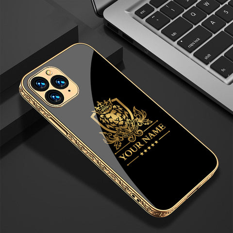 iPhone 11 Pro Max Cover - Gold Series - Premium Electroplated Shutterproof Case Soft Silicon Borders Case