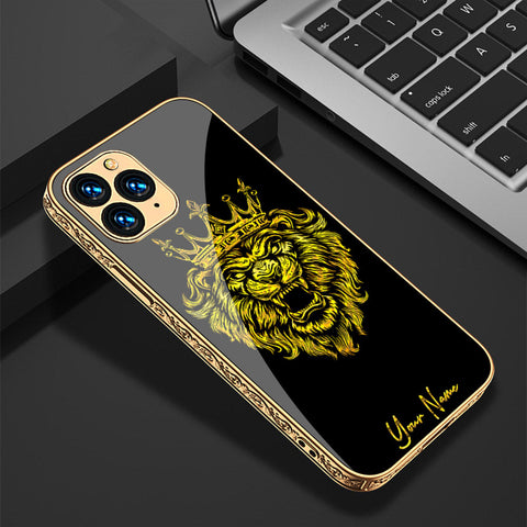 iPhone 11 Pro Max Cover - Gold Series - Premium Electroplated Shutterproof Case Soft Silicon Borders Case