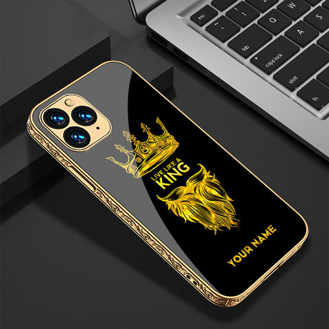 iPhone 11 Pro Cover - Gold Series - Premium Electroplated Shutterproof Case Soft Silicon Borders Case