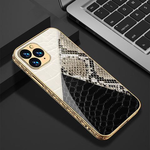 iPhone 11 Pro Max Cover - Printed Skins Series - Premium Electroplated Shutterproof Case Soft Silicon Borders Case