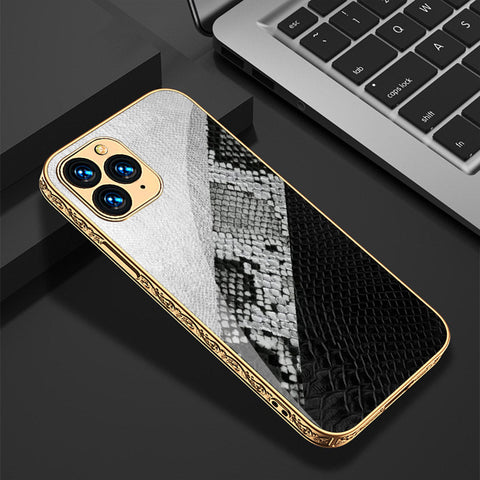 iPhone 11 Pro Max Cover - Printed Skins Series - Premium Electroplated Shutterproof Case Soft Silicon Borders Case