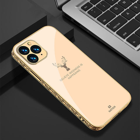 iPhone 12 Pro Cover - Nice Series - Premium Electroplated Shutterproof Case Soft Silicon Borders Case