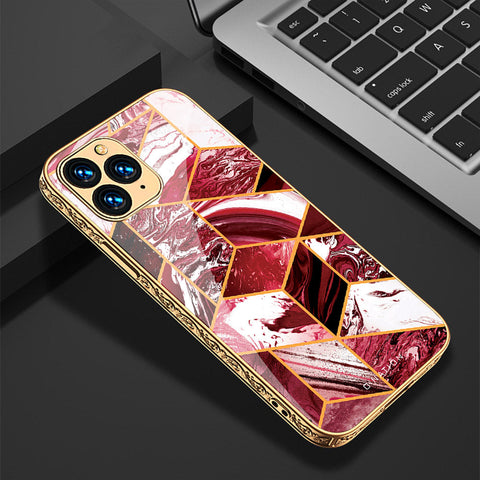 iPhone 12 Pro Cover - O'Nation Shades of Marble Series - Premium Electroplated Shutterproof Case Soft Silicon Borders Case