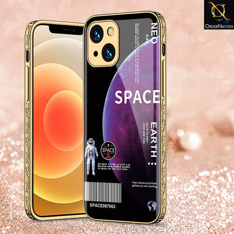 iPhone 13 Cover - Limitless Series - Premium Electroplated Shutterproof Case Soft Silicon Borders Case