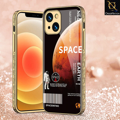 iPhone 13 Cover - Limitless Series - Premium Electroplated Shutterproof Case Soft Silicon Borders Case