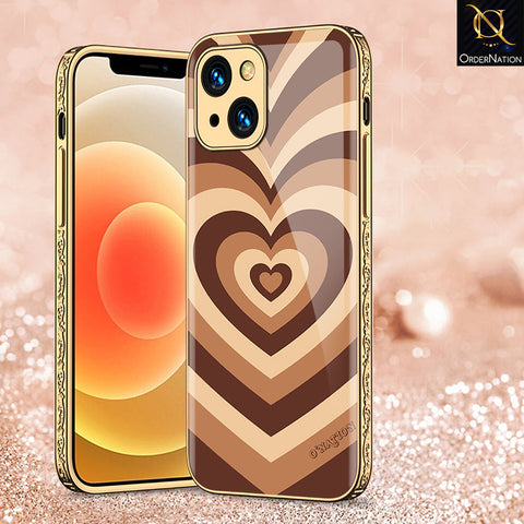 iPhone 13 Cover - O'Nation Heartbeat Series - Premium Electroplated Shutterproof Case Soft Silicon Borders Case