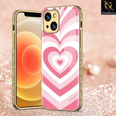 iPhone 13 Cover - O'Nation Heartbeat Series - Premium Electroplated Shutterproof Case Soft Silicon Borders Case