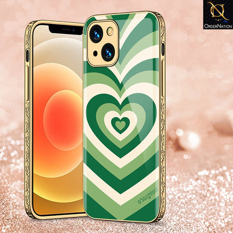 iPhone 13 Cover - O'Nation Heartbeat Series - Premium Electroplated Shutterproof Case Soft Silicon Borders Case