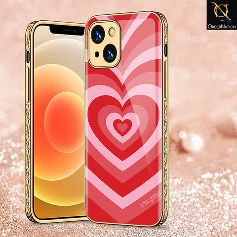 iPhone 13 Cover - O'Nation Heartbeat Series - Premium Electroplated Shutterproof Case Soft Silicon Borders Case