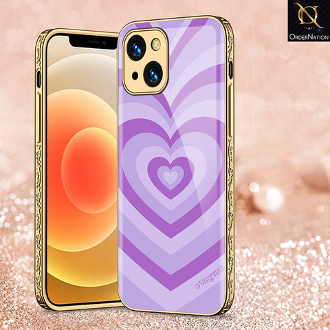 iPhone 13 Cover - O'Nation Heartbeat Series - Premium Electroplated Shutterproof Case Soft Silicon Borders Case