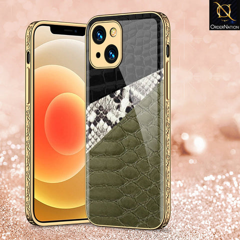 iPhone 13 Cover - Printed Skins Series - Premium Electroplated Shutterproof Case Soft Silicon Borders Case