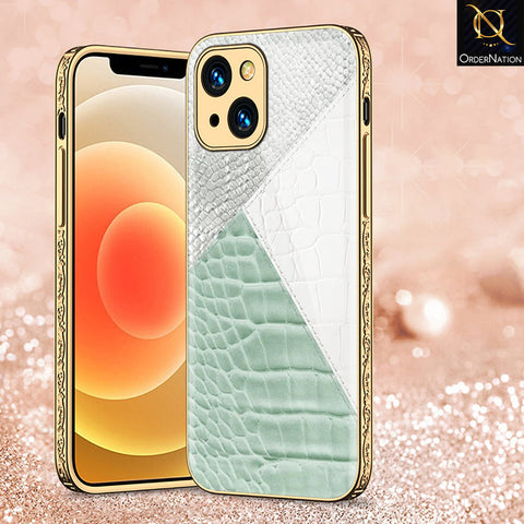 iPhone 13 Cover - Printed Skins Series - Premium Electroplated Shutterproof Case Soft Silicon Borders Case