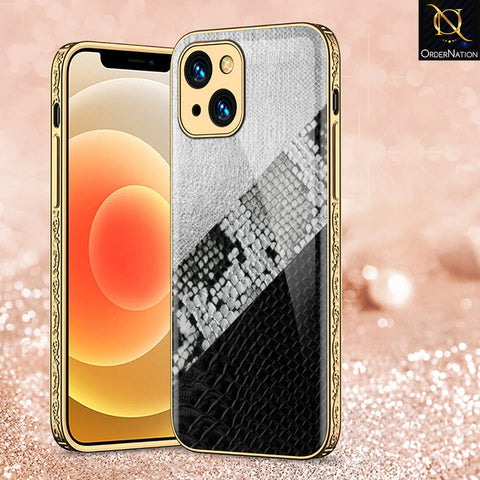 iPhone 13 Cover - Printed Skins Series - Premium Electroplated Shutterproof Case Soft Silicon Borders Case