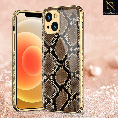 iPhone 13 Cover - Printed Skins Series - Premium Electroplated Shutterproof Case Soft Silicon Borders Case