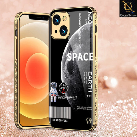 iPhone 13 Cover - Limitless Series - Premium Electroplated Shutterproof Case Soft Silicon Borders Case