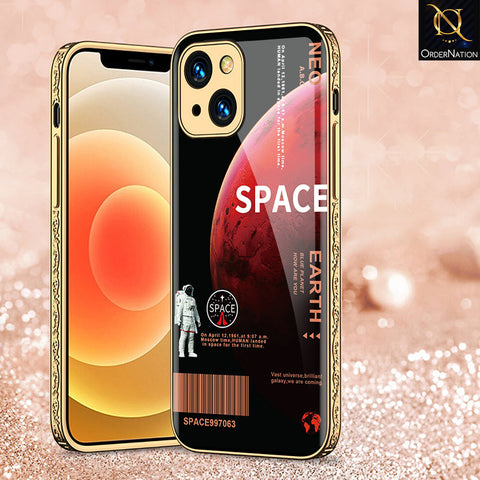 iPhone 13 Cover - Limitless Series - Premium Electroplated Shutterproof Case Soft Silicon Borders Case