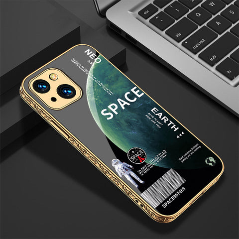 iPhone 13 Cover - Limitless Series - Premium Electroplated Shutterproof Case Soft Silicon Borders Case