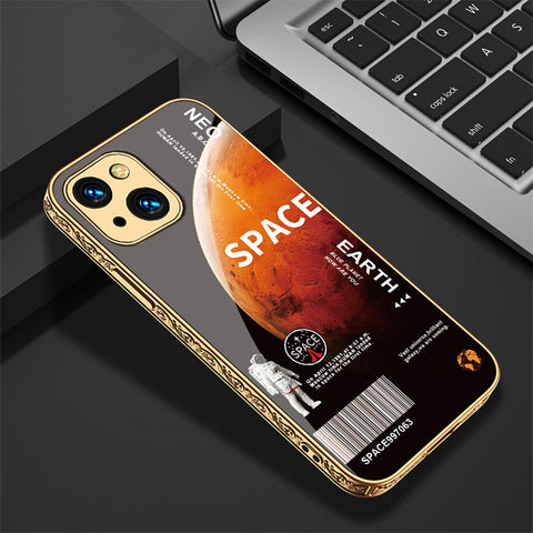 iPhone 13 Cover - Limitless Series - Premium Electroplated Shutterproof Case Soft Silicon Borders Case