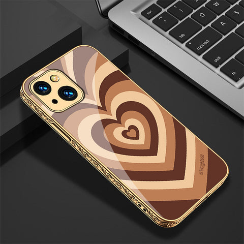 iPhone 13 Cover - O'Nation Heartbeat Series - Premium Electroplated Shutterproof Case Soft Silicon Borders Case