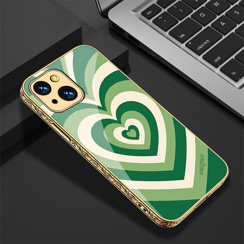 iPhone 13 Cover - O'Nation Heartbeat Series - Premium Electroplated Shutterproof Case Soft Silicon Borders Case