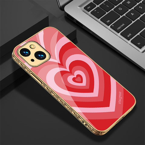 iPhone 13 Cover - O'Nation Heartbeat Series - Premium Electroplated Shutterproof Case Soft Silicon Borders Case