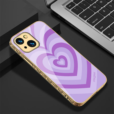 iPhone 13 Cover - O'Nation Heartbeat Series - Premium Electroplated Shutterproof Case Soft Silicon Borders Case