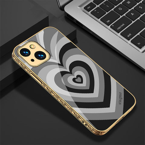 iPhone 13 Cover - O'Nation Heartbeat Series - Premium Electroplated Shutterproof Case Soft Silicon Borders Case