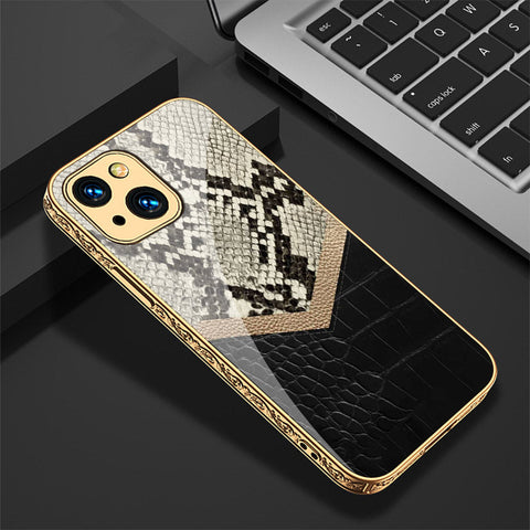 iPhone 13 Cover - Printed Skins Series - Premium Electroplated Shutterproof Case Soft Silicon Borders Case