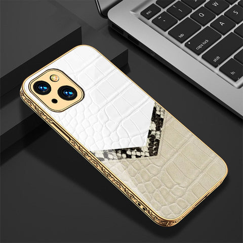 iPhone 13 Cover - Printed Skins Series - Premium Electroplated Shutterproof Case Soft Silicon Borders Case