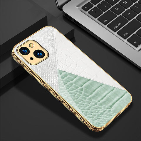 iPhone 13 Cover - Printed Skins Series - Premium Electroplated Shutterproof Case Soft Silicon Borders Case